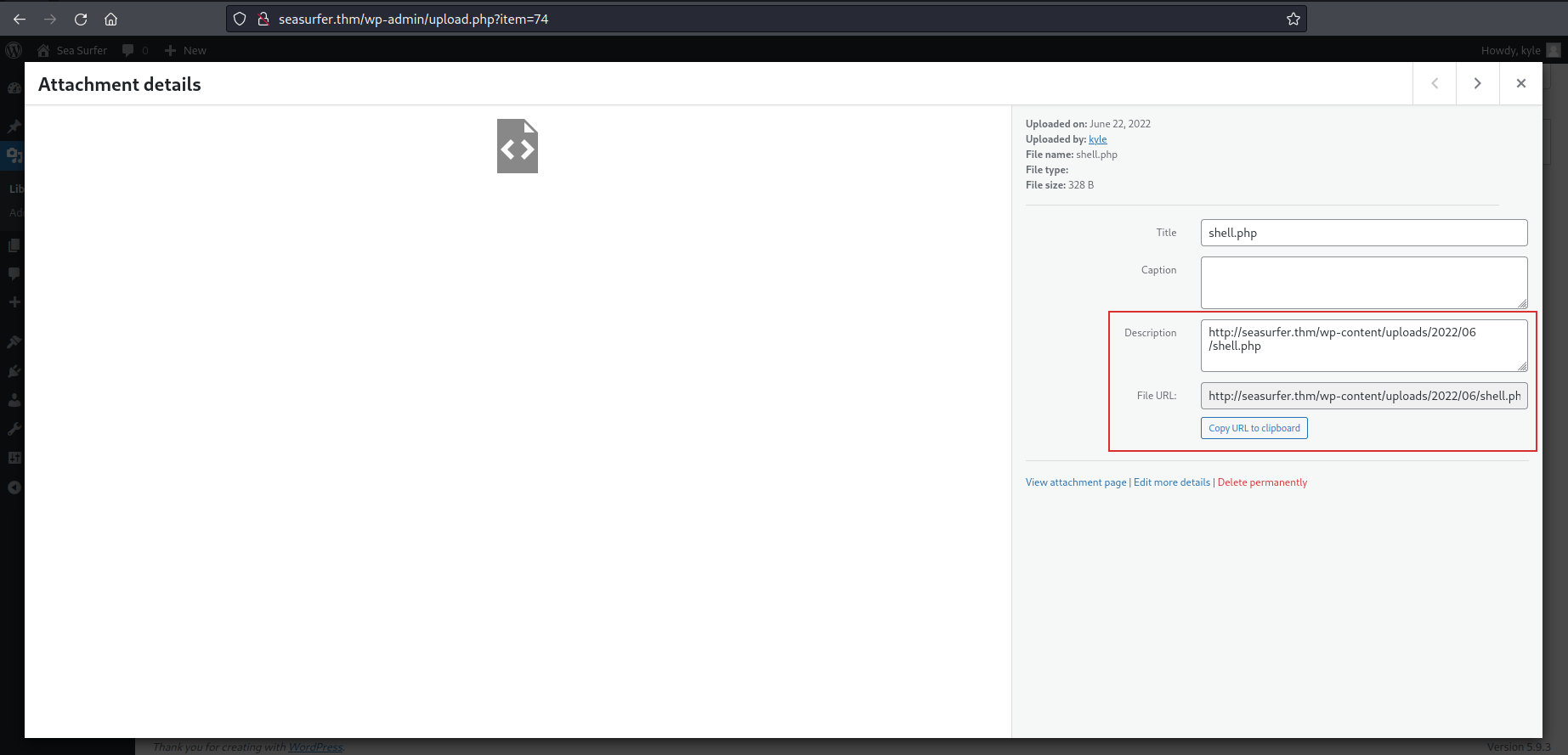 Shell.php information