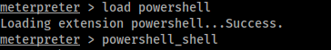Metasploit Powershell Shell