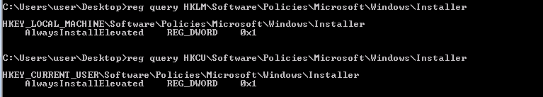 AlwaysInstallElevated
